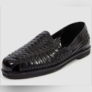 Barklays Sunsteps Men's Black Woven Loafers
